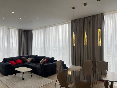 Апартаменты 131 м² — Capital Towers, City Tower, 58 этаж