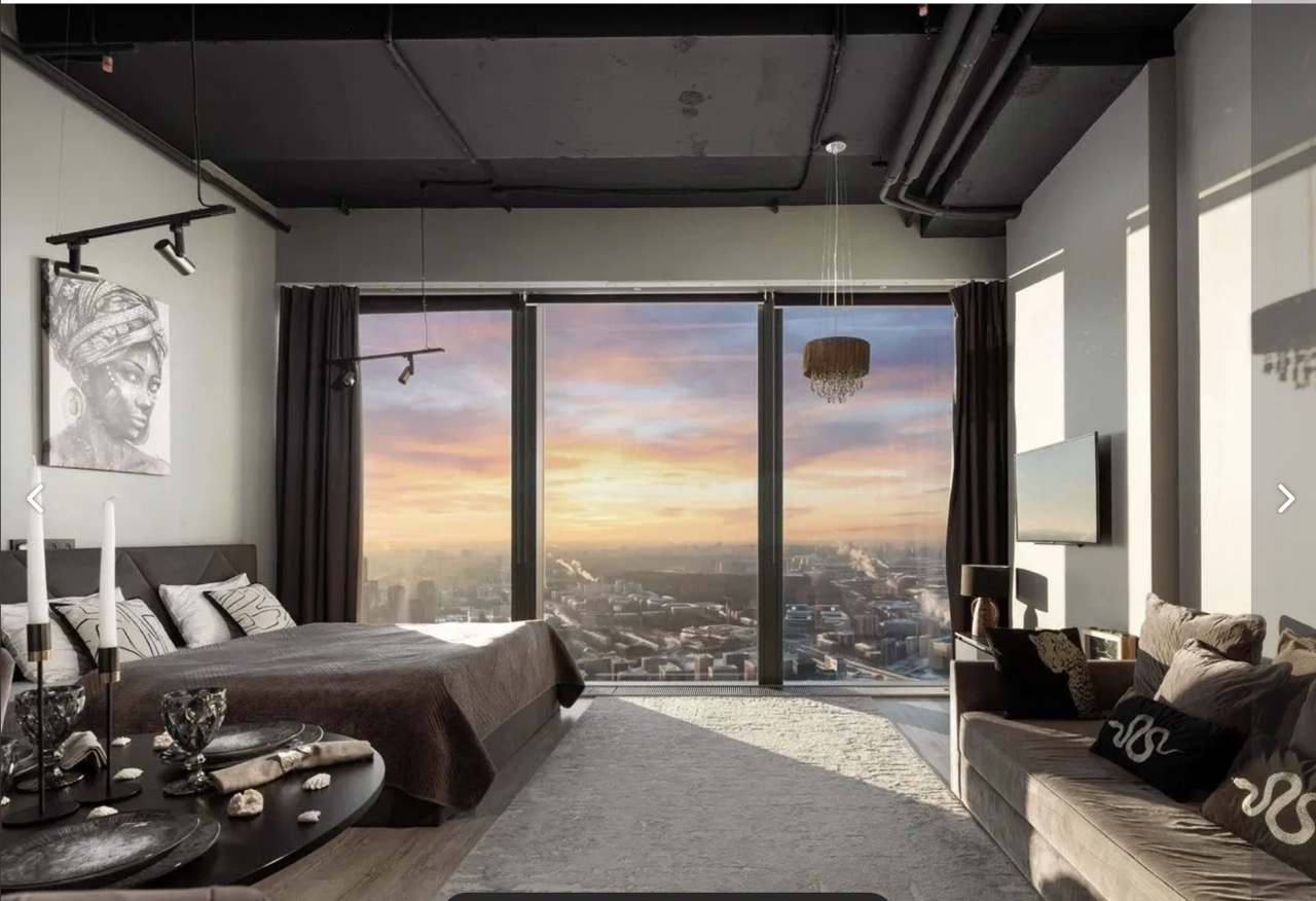 Апартаменты 45 м² — Neva towers, 1 башня, 59 этаж