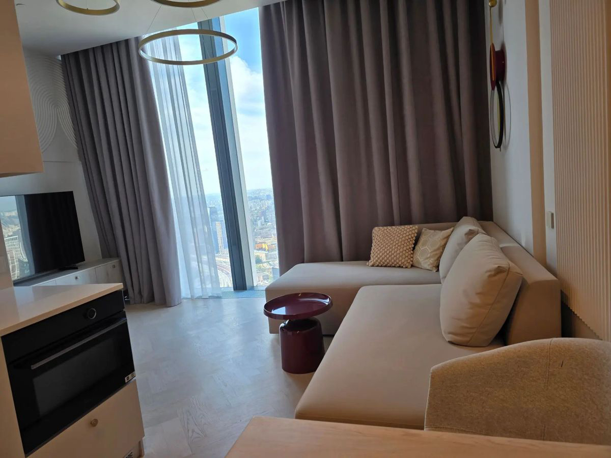 Апартаменты 40 м² — Neva towers, 1 башня, 65 этаж