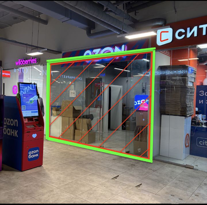 Торговое помещение 40 м² в башне IQ квартал, Стилобат