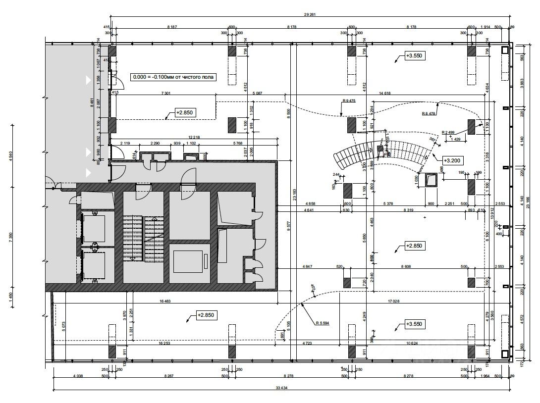 Помещение 940 м² — Империя, 58 этаж
